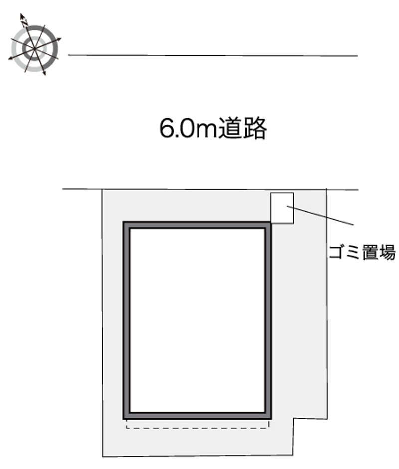 レオパレスカーサ下馬 配置図