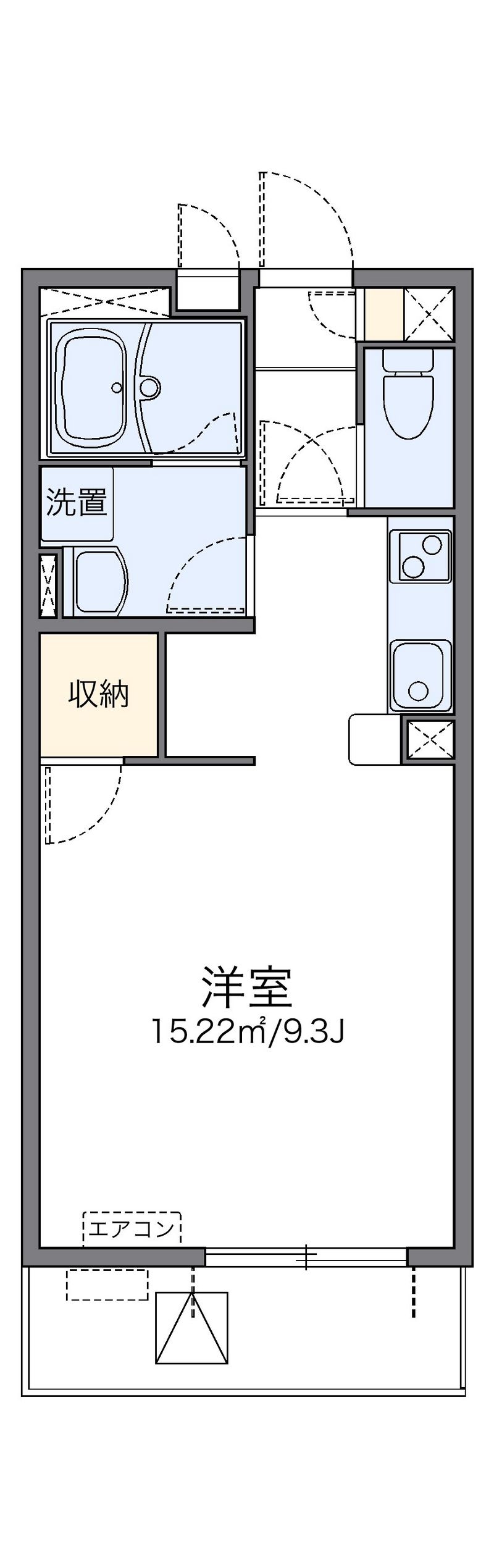 レオネクストコンフォート永楽 間取図
