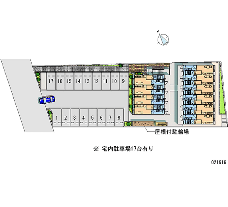 21919月租停车场