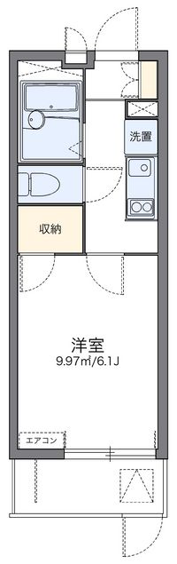 レオパレス兵庫駅南通り 間取り図