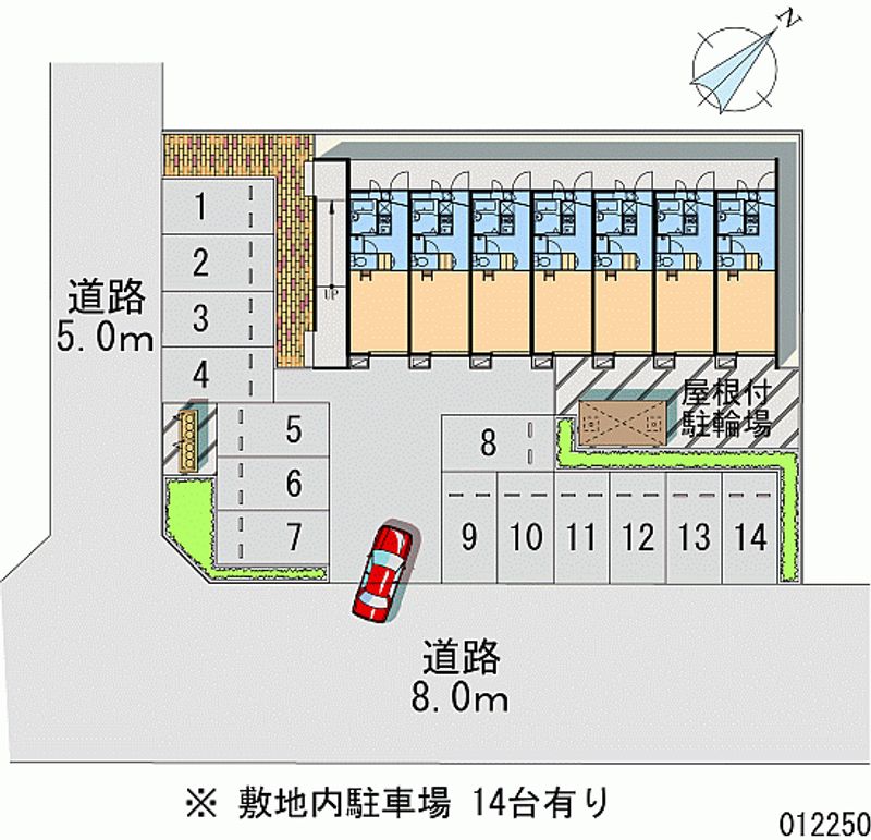 12250月租停車場