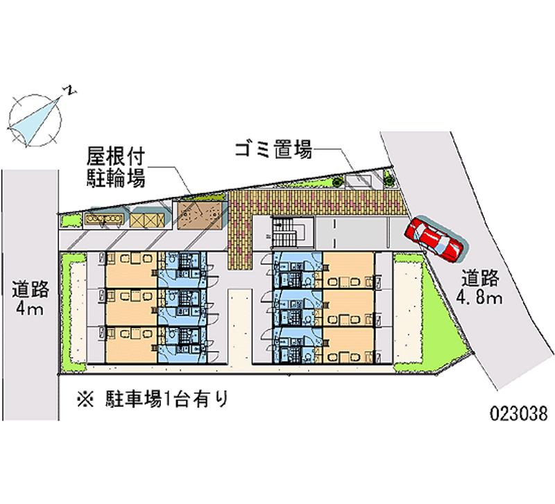 23038月租停车场