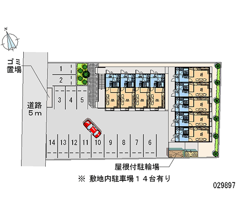 29897 Monthly parking lot