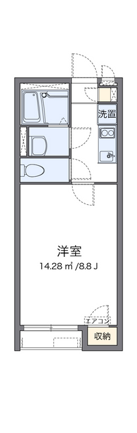 クレイノリヒトハイム 間取り図