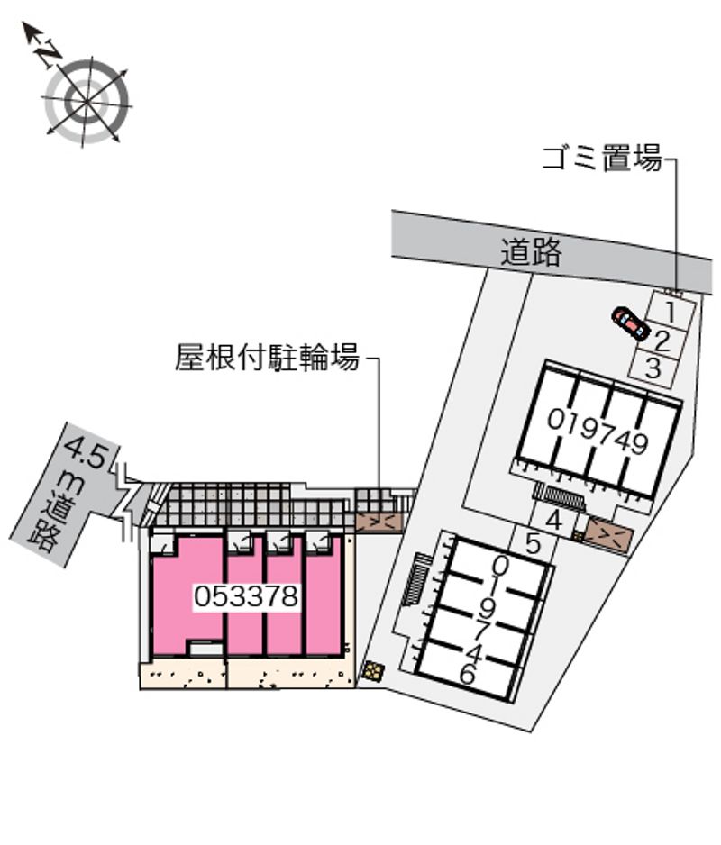 レオネクストエールⅢ 配置図