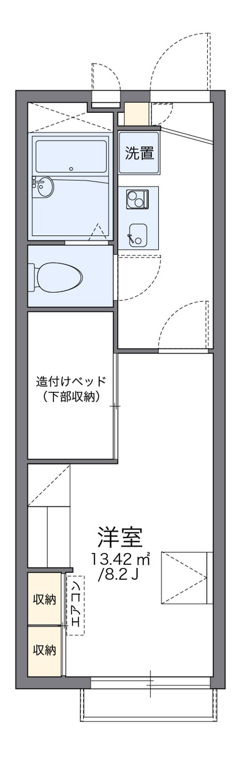 leopalace Hapi Floor plan