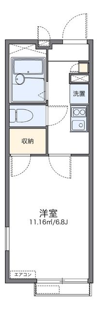 レオパレスカサ　ヴェルデ 間取り図