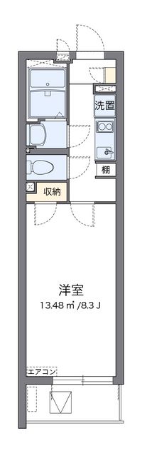 クレイノ陸王 間取り図