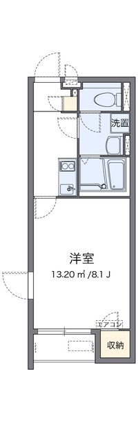 クレイノガーデンハイツＷＡＤＡ 間取り図