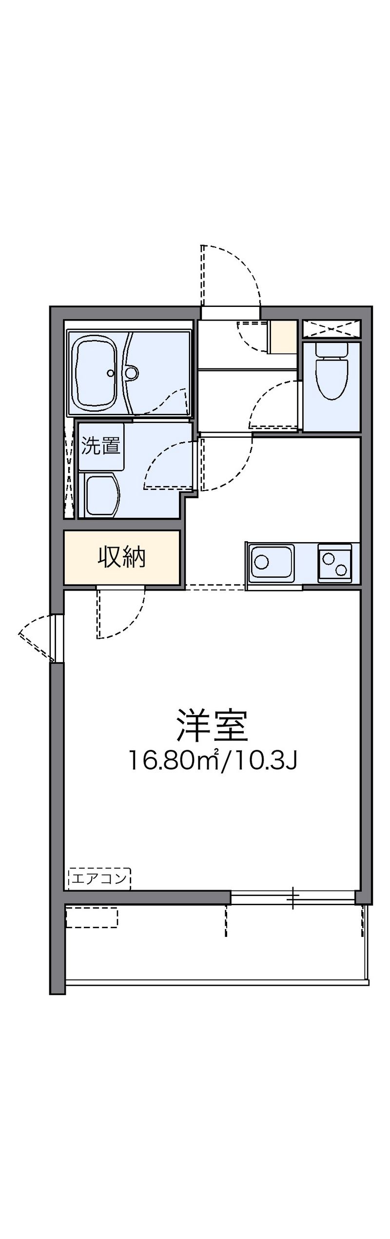 レオネクストサンサーラ 間取図