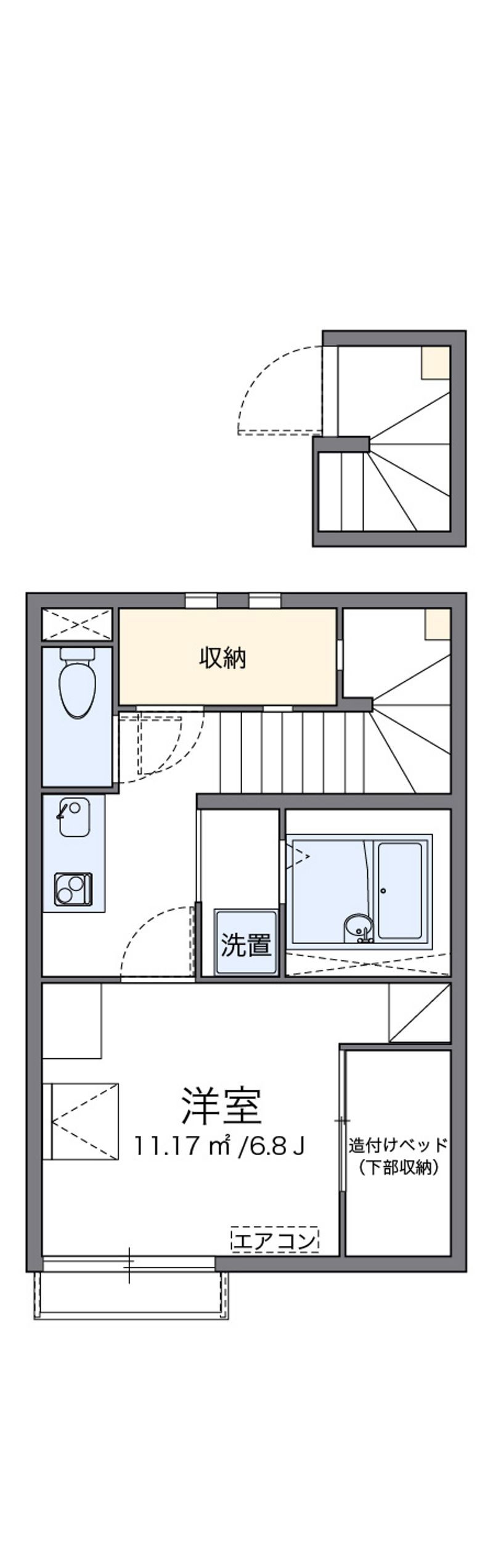 レオネクストアペゼ 間取図