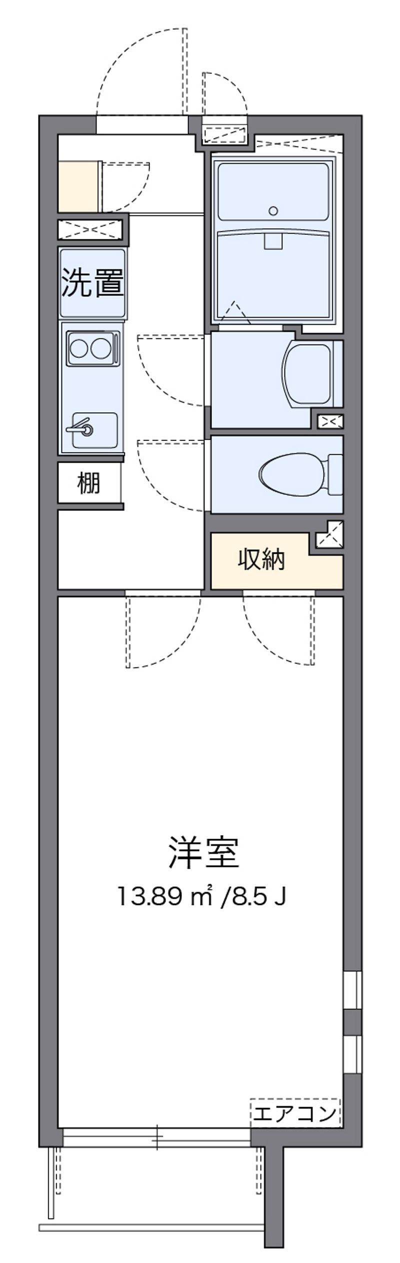 クレイノアーチェロ 間取り