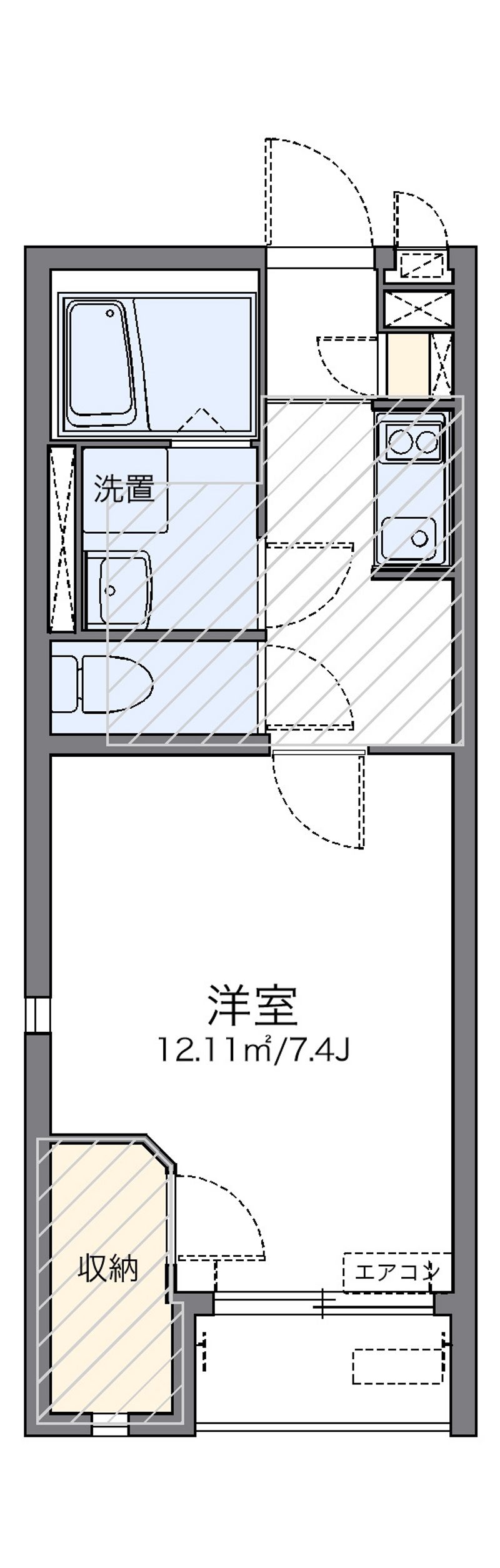 レオネクスト台町 間取図