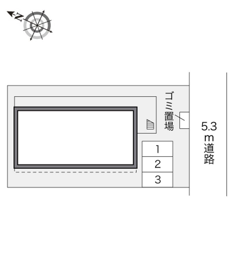 レオパレスエスポワール 配置図