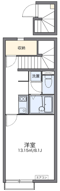 レオネクスト新百合２ 間取り図