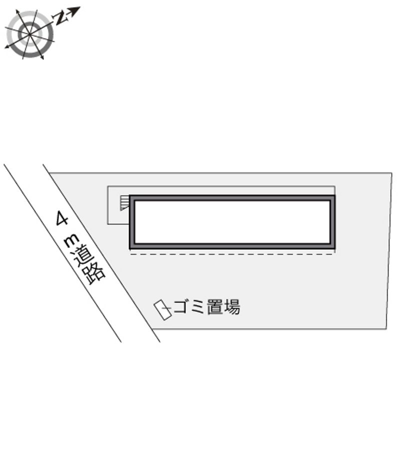 レオパレス小茂根 配置図