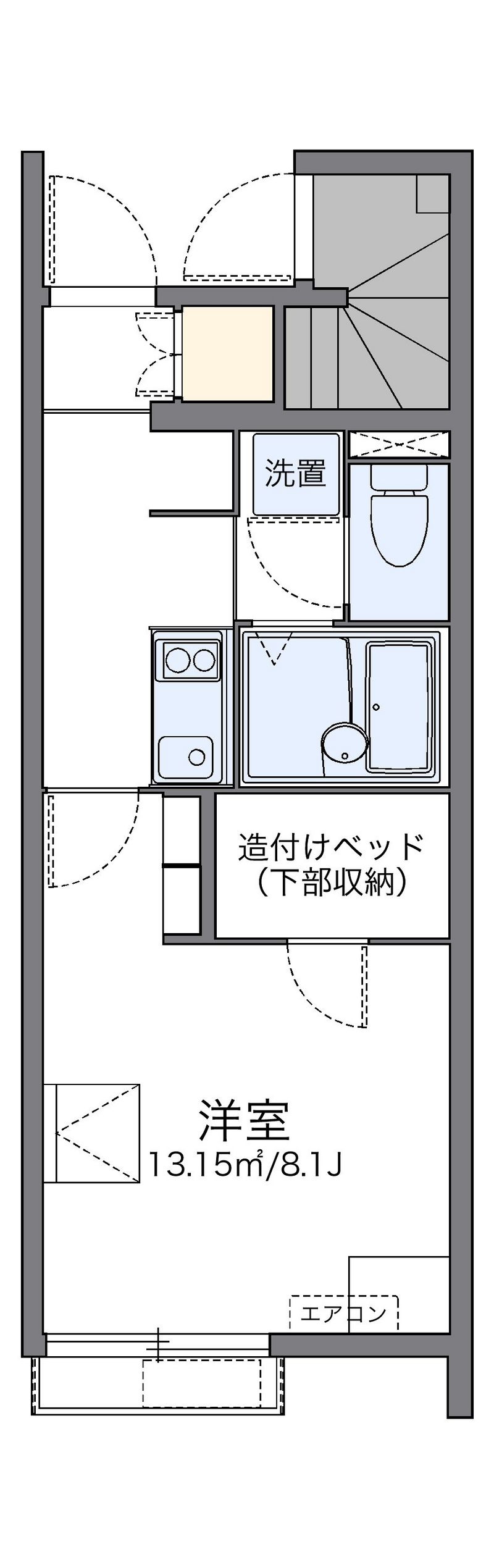 レオネクストカルム兵庫 間取図