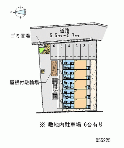 55225 Monthly parking lot