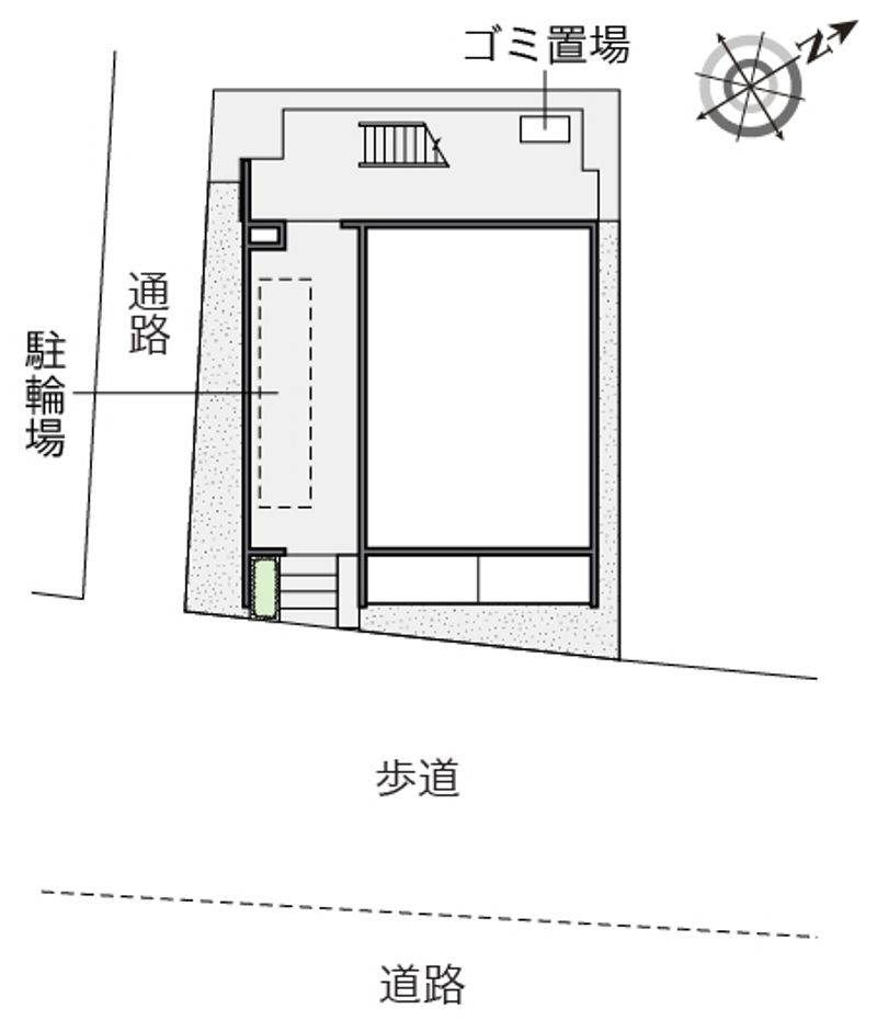 クレイノイースト大曽根 配置図
