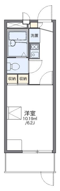 レオパレスラコルト 間取り図