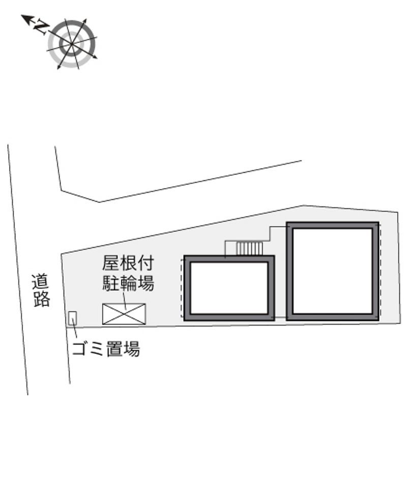レオパレスボヌール 配置図