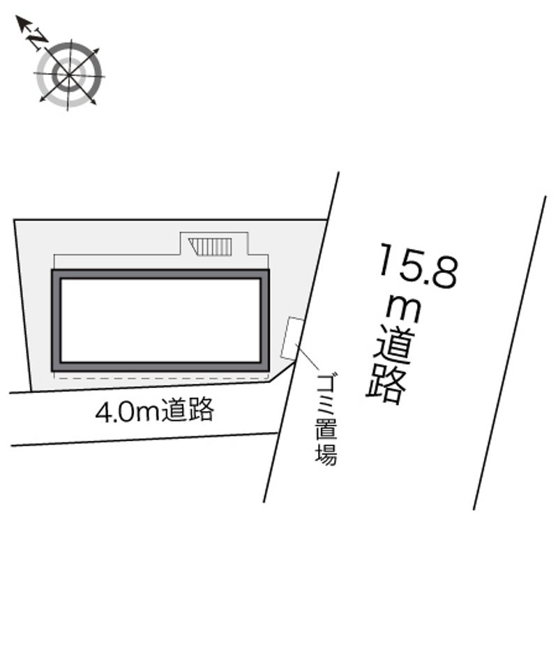 レオパレス松村 配置図