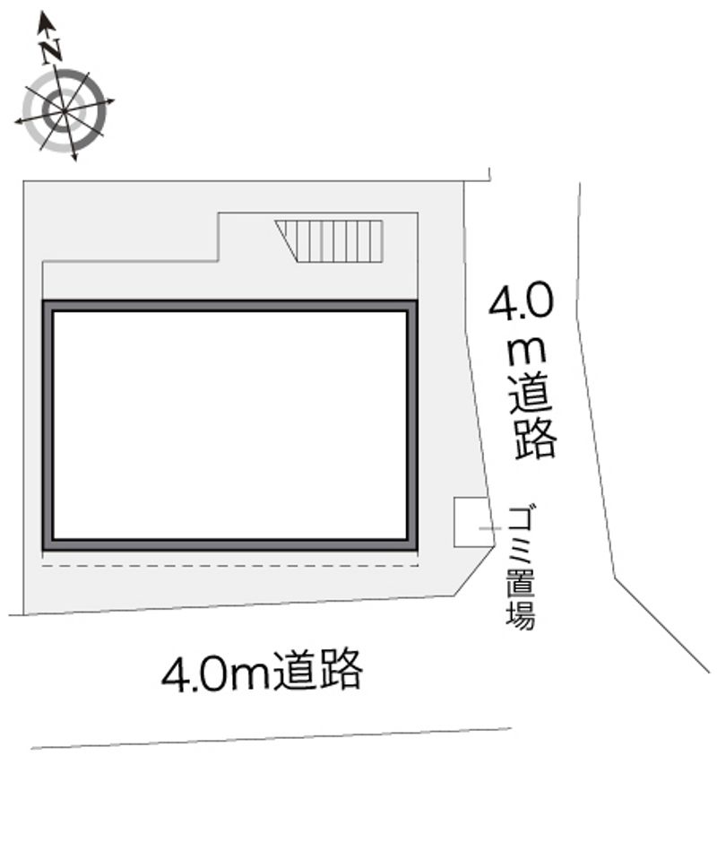 レオパレスル　ボヌール 配置図