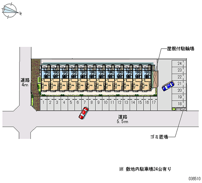 36510 Monthly parking lot