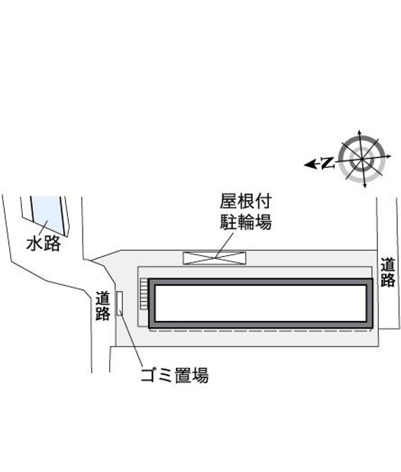 レオパレスアルプル 配置図