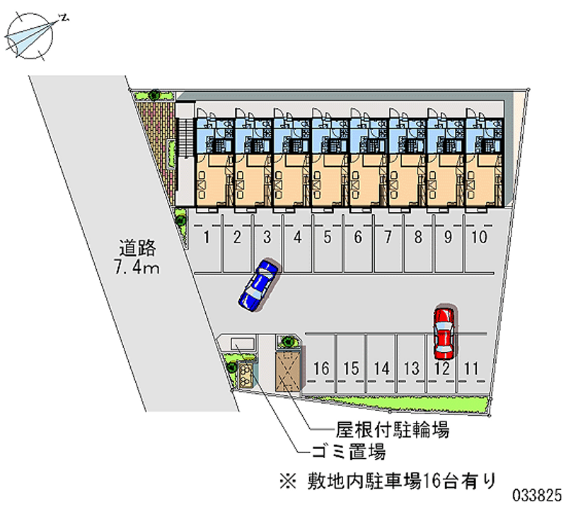 33825 Monthly parking lot