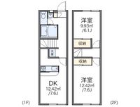 レオパレスフダザ 間取り図