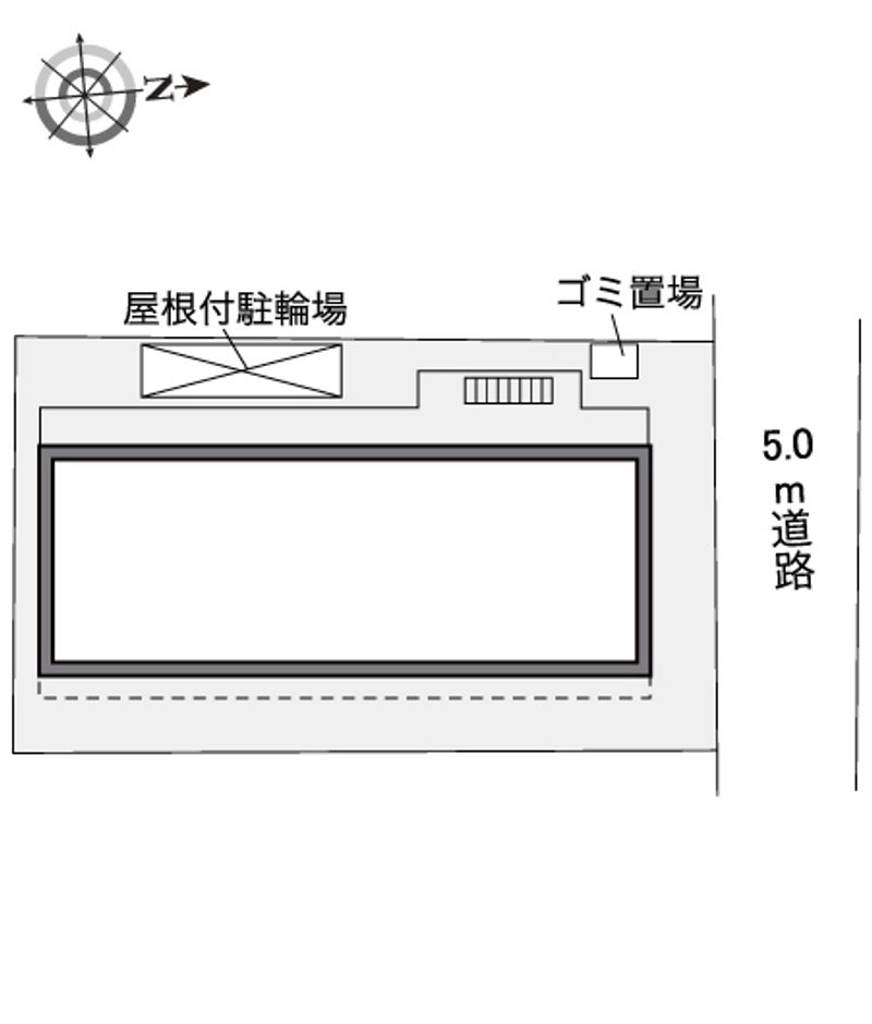 レオパレスみその 配置図