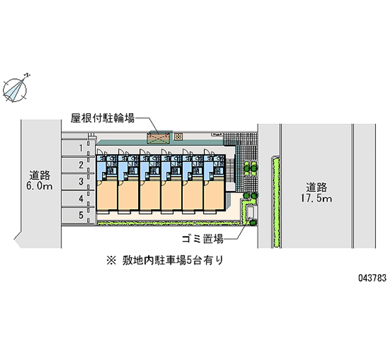 43783 bãi đậu xe hàng tháng