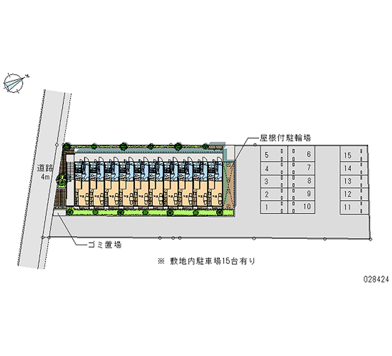 28424 bãi đậu xe hàng tháng