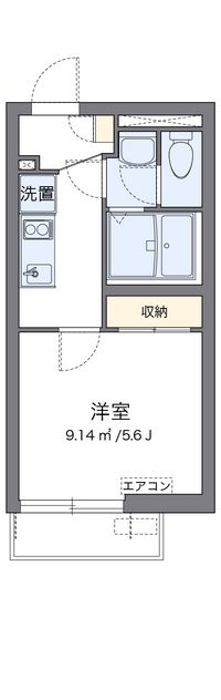 クレイノＢｕｏｎｏ 間取り図