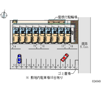 24849 bãi đậu xe hàng tháng