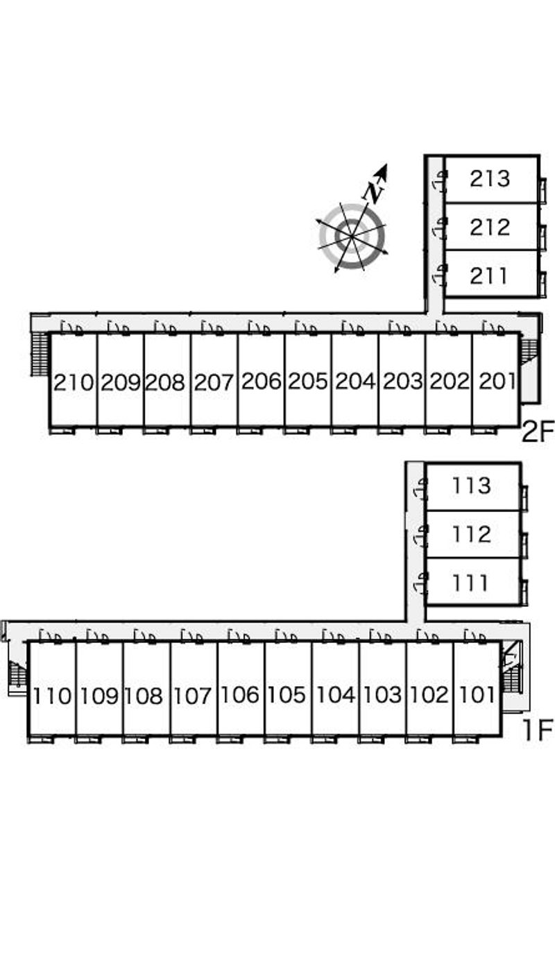 レオネクスト泉 間取配置図