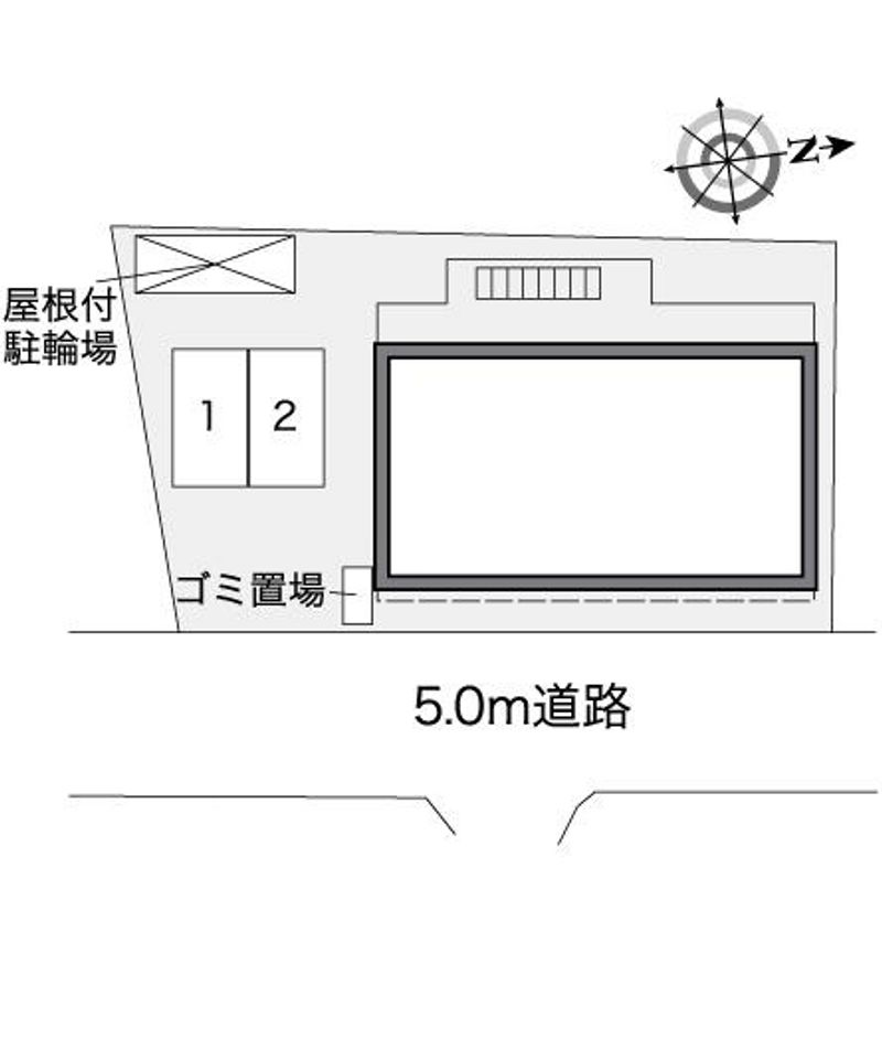 レオパレスＶＩＳＴＡ 配置図