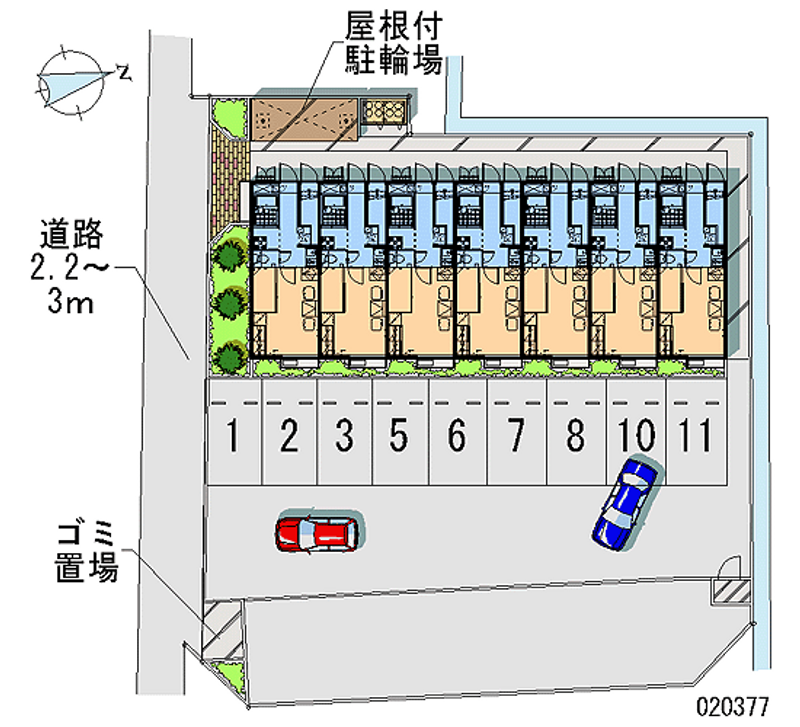 区画図