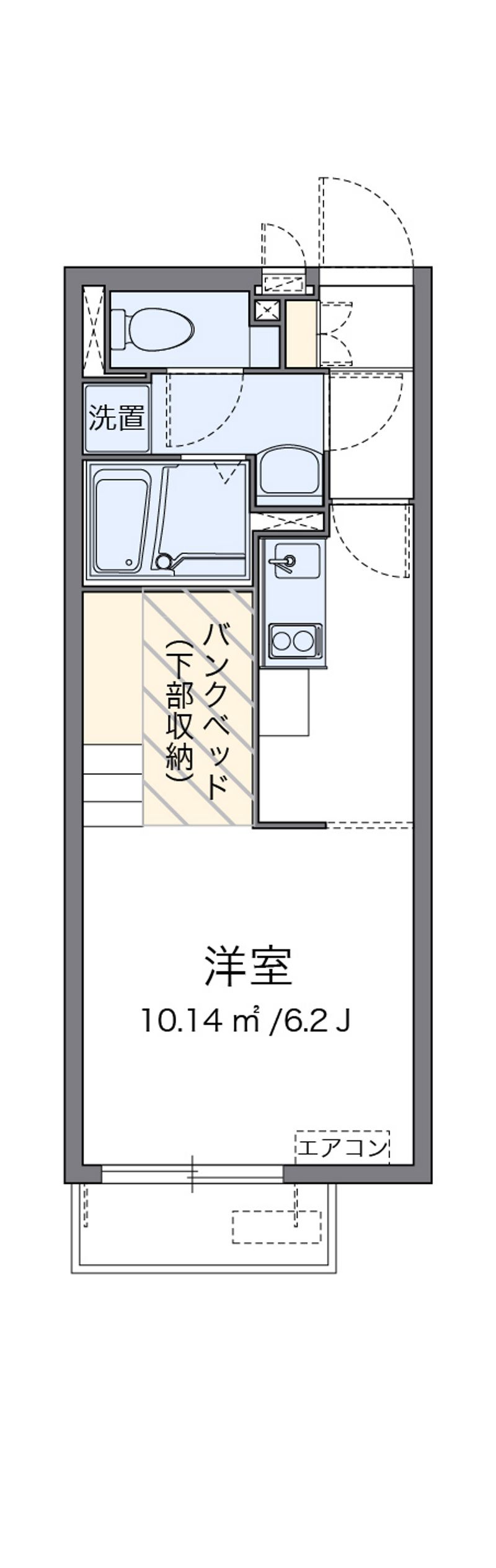 レオネクストサンモール向原 間取図
