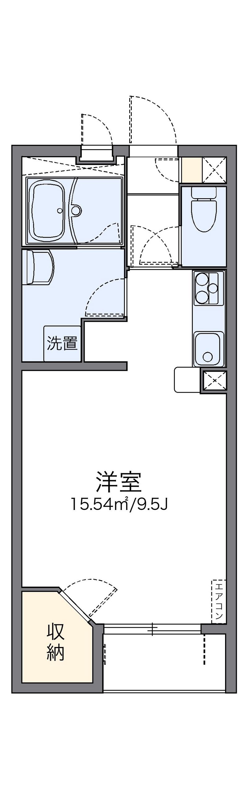 レオネクスト小倉東 間取図