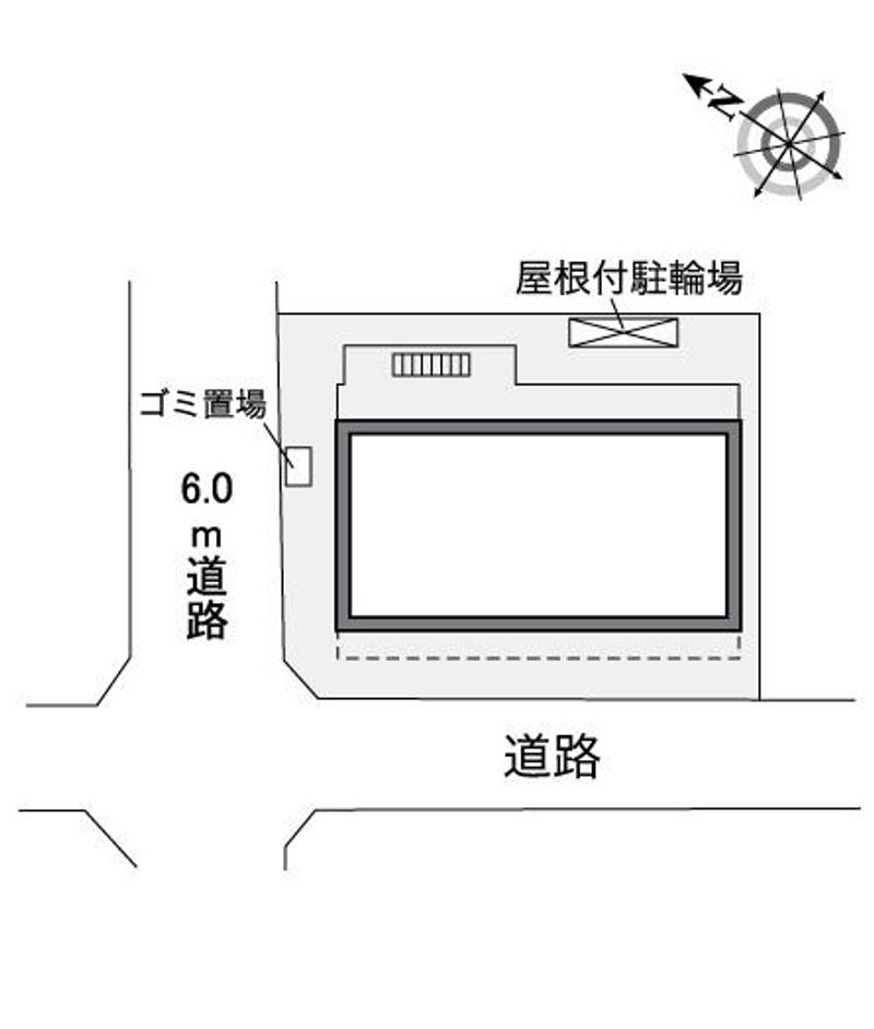 レオパレスハレ　マレコ 配置図