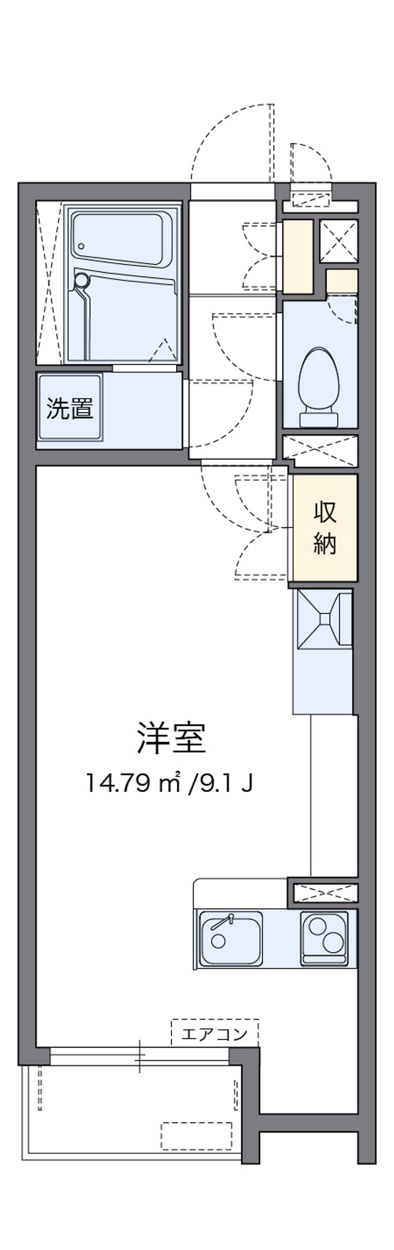 ミランダＧＳ３ 間取り