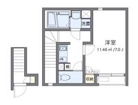 クレイノ中村本町 間取り図