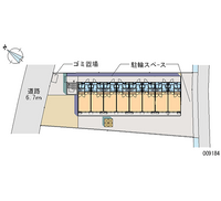 レオパレスＭ＆Ｍ 区画図