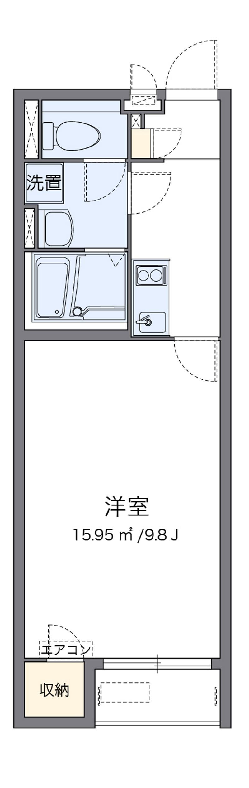 クレイノプレミールⅡ 間取図