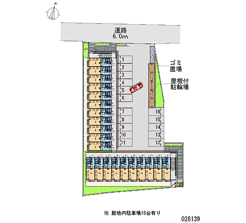 26139月租停车场