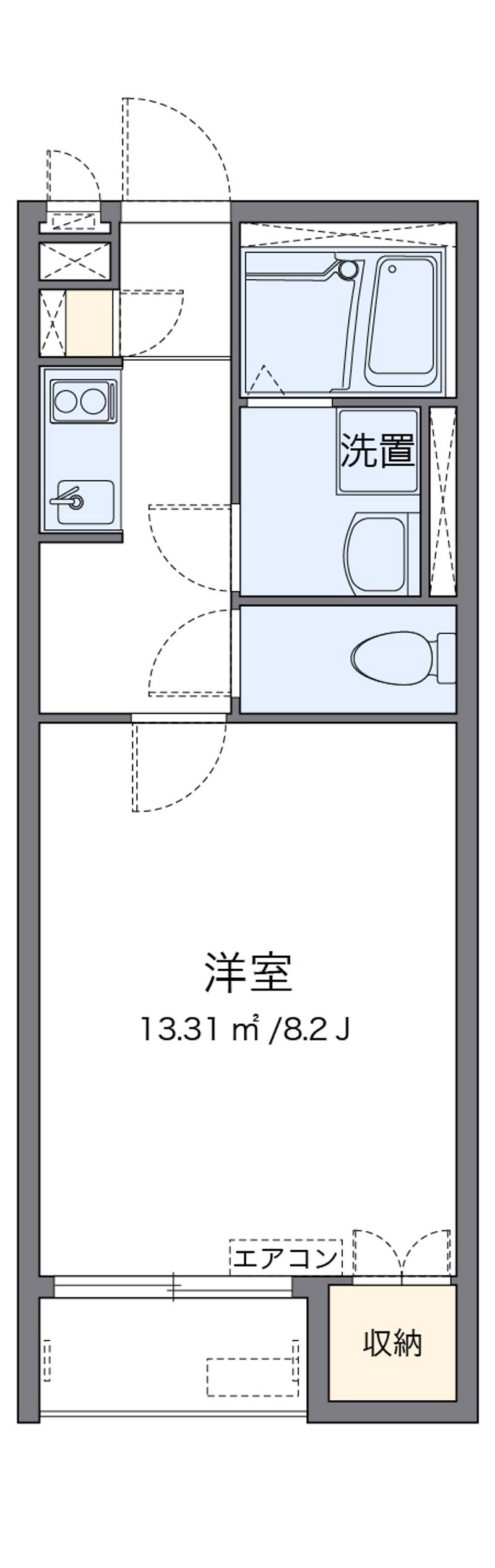 ミランダサワキ 間取図
