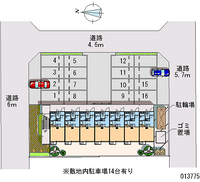 13775 Monthly parking lot