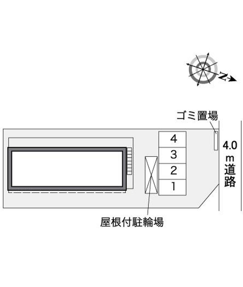 レオパレスＷＩＬＬ 配置図